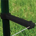 Grilltown 5 in. Backside T-Post Extender, Black GR2965686